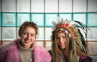 Photo main characters actresses Artemenko and Leshchenko